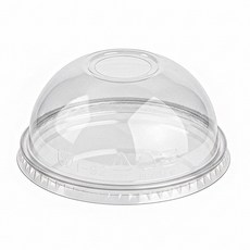 아이엔피 PET 아이스컵리드 92파이 돔타공뚜껑, 돔형, 1개, 100세트