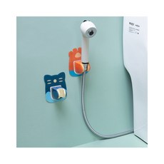 샤워헤드행거 샤워헤드걸이 샤워헤드거치대 욕실부속품, 노랑GY004254