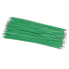 100 26AWG 주석 10 와이어 솔더 케이블 보드 전자 커넥터 PCB 도금 도체 15 20CM 점퍼 브레드 DIY, Gr n, 1개