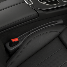 헤인느 전차종 호환 차량 틈새 쿠션 빠짐 방지 사이드 포켓 자동차 수납 좌우세트, 2개, 블랙