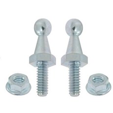 OER Accelerator 페달 볼 스터드 피벗 세트 1/4-20x1-1/2 쉐보레 올드 및 폰티악 모델에 적합 실버 4868300-2