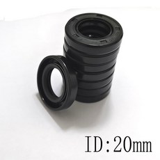 프레임워크 오일 씰 링 4-12MM 고무 20X35X7 OD:25-70MM ID:20MM 20X42X7 두께 가스켓 20X32X5 불소, 20x33x12mm 2pcs