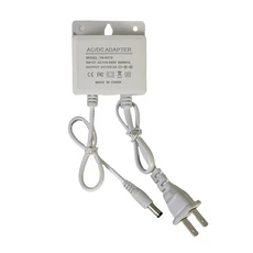 【평화】방수 EUUS 플러그 전원 어댑터 CCTV 보안 감시용 DC12V 2A AHD 카메라 충전기 NVR 입력 AC100V-240, 04 White US Plug
