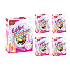 던홈 컬러캐쳐 세탁 이염방지 시트 5박스, +정전기방지, 20매입