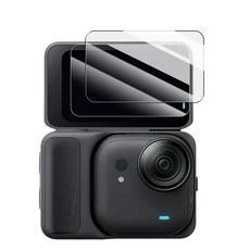 Insta360Go 울트라 카메라용 화면 보호기 Go 스크린 유리 + 렌즈 소프트 하이드로겔 필름 커버, 01 For Insta360Go Ultra, 03 2 Screen Glass