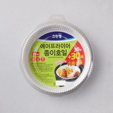 크린랩 에어프라이어호일대23cm30매+30매 739304, 크린랩 에어프라이어호일대23cm30매+30매 73930