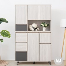 沐家具 mufurniture Madril 白榆木4尺隔間鞋櫃 台灣製造 木心板