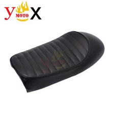 오토바이 안장 카페 레이서 레트로 빈티지 시트 쿠션 가와사키, 1개, 1. Type 3