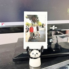 명함거치대 1단 귀여운 캐릭터 메모 꽂이 1P 팬더 chl+465Bl