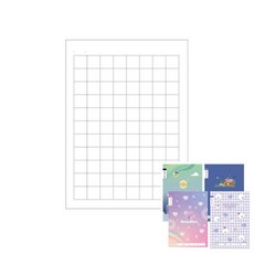 1-2학년용 국어노트 8칸 11줄 10권 수첩노트, 여_랜덤