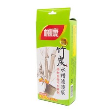 楓康 竹炭水槽濾渣袋, 1入, 1盒