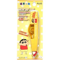 PLUS 普樂士 WHIPER MR 智慧型滾輪修正帶, 1個, 52-408 蠟筆小新