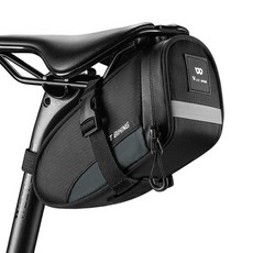 UNIQOCK 자전거 시트 백: 방수 안장 가방 언더 사이클링 액세서리 보관 파우치 웨지 팩 산악 및 로드 바이크 액세서리용 151616, 블루