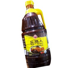 오뚜기 돈까스 소스 2.1KG 업소용 양념, 1개