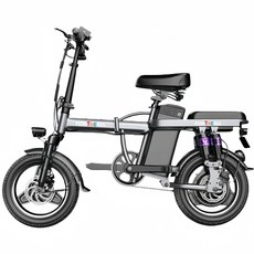 몬테리아 전기자전거 48V 450W 전동자전거 KC인증 A598-121, M2-블랙, 경량스틸