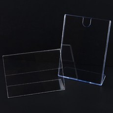 단면 쇼케이스 B6 A5 사이즈 소형 디스플레이 선반 진열대 매장용, B6 가로, 1개