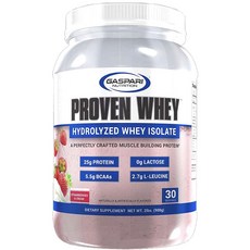 GASPARI NUTRITION 草莓奶油風味乳清蛋白粉, 908g, 1個