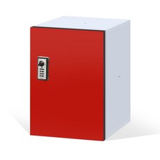 아이엠비몰 / 업그레이드 큐빅 사물함 / 다이얼키 300(대) / 10가지 칼라 / 조용한 댐퍼경첩, 1단, 300(대) 레드