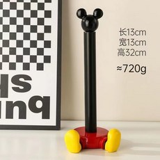 可愛卡通捲紙架 衛生紙收納架 廚房用紙架 家用衛生紙架, 1個, 米奇紙巾架 適用23.5cm以內