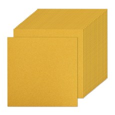 골드 글리터 카드용지 용지 50장 30.5x30.5cm(12x12인치) 300GSM 두꺼운 지터 스파클 종이 스크랩북 크리스마스 생일 카드 DIY 아트 프로젝트 웨딩, 골드 글리터 카드용지 용지 50장, 30.5x30.5c