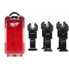 米沃奇磨切機配件五件裝鈦合金多功能切割刀片組 (含稅 限量特價 附收納盒), 1個, 窄盒有導角