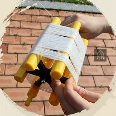 연날리기 연줄 얼레 추억놀이 야외놀이 얼레감개