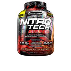 Muscletech 高蛋白粉, 巧克力布朗尼, 1罐, 1.81kg