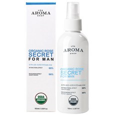 더아로마샵 오가닉 로즈 시크릿 포 맨, 1개, 100ml