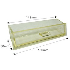 斜長形油杯2入組 油煙機零件 適用, 1個