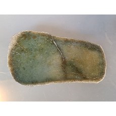 七彩翡翠 翡翠 天然 原石 翡翠毛料 半明料 改口料 局部拋光 台灣現貨 950g, 1個