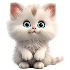 [이굿샵] 집꾸미기 고양이 스티커 욕실 주방 데코 스티커 귀여운 냥이 / 파란눈의 고양이 / 개성있게 꾸며보세요 !!!