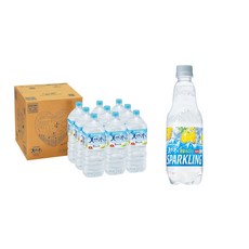 [세트 구매] 산토리 Restock 천연수 2L × 9개 + 천연수 스파 6229, 1