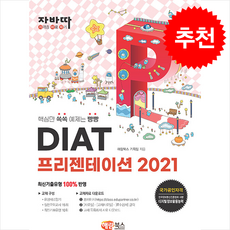 자바따 DIAT 프리젠테이션 2021 + 쁘띠수첩 증정, 해람북스(구 북스홀릭)