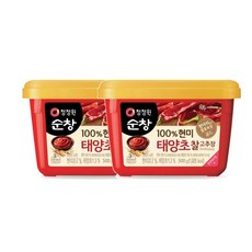 정원 청정원 순창 현미 찰고추장 500g 2개