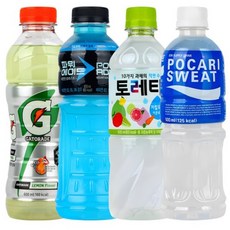 토레타500ml &게토레이600ml &파워에이드600ml &포카리스웨트500ml x각5개(총20개)///, 500ml, 1세트