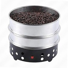 커피 플레이트 커피콩 팬 로스팅 쿨러 쿨링, 350g 220V 블랙