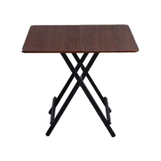 아리아즈 접이식 휴대용 야외 테이블 소형, 다크브라운