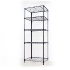 鐵物局 IRON BUREAU 日系黯黑質調五層鐵力士架 75x35x170cm 多功能收納層架置物架, ●黯黑75x35x170五層架, 黯黑, 五層