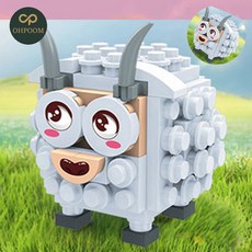 [픽네] 감각발달블록 유아블록 어린이블록 십이지신 동물블록 용감한 양