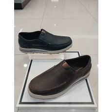 엘칸토 엘칸토 남성 소가죽 초경량 슬립온LCMC51U44C (P003386336)