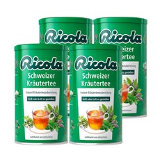 리콜라 스위스 허브차 200g 4개, 1개입