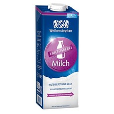 Weihenstephan 바인슈테판 락토스-프리 UHT 밀크 1.5% 팻, 2개, 1L