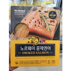 노브랜드 노르웨이 훈제연어 180g 아이스박스+아이스팩 무료, 1개
