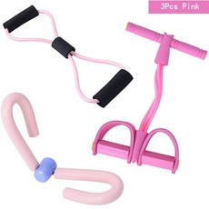 3 개/대 다리 허벅지 운동가 체육관 스포츠 허벅지 마스터 다리 근육 팔 가슴 허리 운동가 운동 기계 홈 피트니스 장비, 분홍색