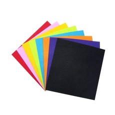 부직포 4절 진청색 10개입 꾸미기재료 박스재료 포장지