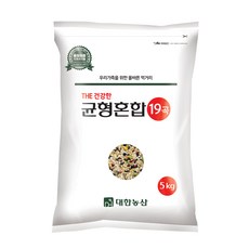균형혼합 19곡 혼합곡 건강 잡곡, 5kg, 1개