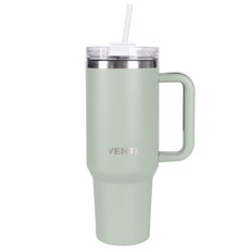 벤티 대용량 보온 보냉 스텐 텀블러 1200ml, 1개, 그린