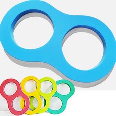 엣스앤 2인3각 폼 링 색상랜덤 34cmX18cm 유아 초등학교 놀이체육교구 협동운동 릴레이 운동경기 게임 용품