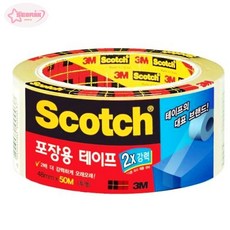서락 3M 스카치 포장 박스테이프 3615 투명 48mmx50m 박스투명테이프, 1. 투명