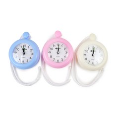 살림코지 끈 방수시계 욕실시계, 핑크
